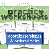 Practice Worksheets - Coordinate Planes and Ordered Pairs