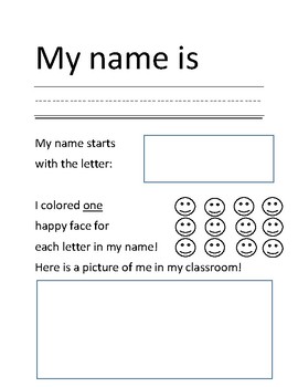 practice writing your name by emusic teachers pay teachers