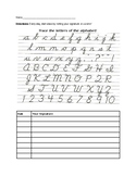 Practice Your Signature - Instant Activity for Cursive Writing