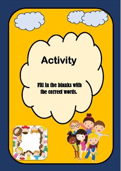 Preview of Practice adding vocabulary, activities, sentences, and texts