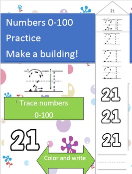 Preview of Practice all numbers from 0 to 100