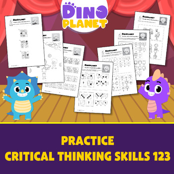 Preview of Practice critical thinking skill | Critical Thinking Exercise| Worksheet For Kid
