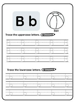 Practice hand writing the English alphabet. by KinderReads Emporium