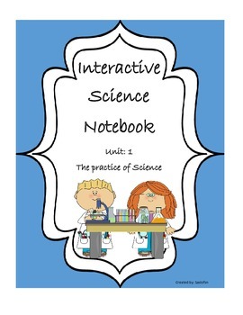 Preview of Practice of Science Unit Long Interactive Notebook Package
