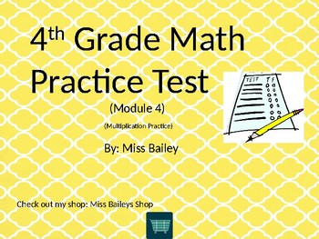 Preview of Practice test (Module 4)