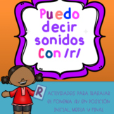 Practice the  R phoneme or sound in Spanish / phonics for 