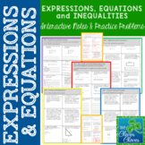 Expressions and Equations - Practice with 7.EE.1 - 7.EE.4
