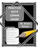 Comma Usage Practice