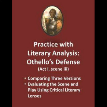 Preview of Othello’s Defense: Free Literary Analysis Practice