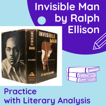 Preview of Invisible Man Opening Scene by Ralph Ellison: Literary Analysis Practice