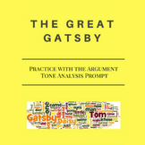 The Great Gatsby: Practice with Tone Analysis