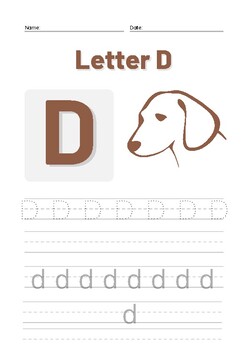 Practice writing the letters of the Alphabet by Destiny Thomas | TpT