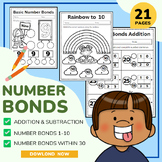 Practices for 1 st - 3rd Number Bonds Within 30 Basic Addi