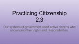 Practicing Citizenship: McGraw Hill Fill in The Blanks Pow