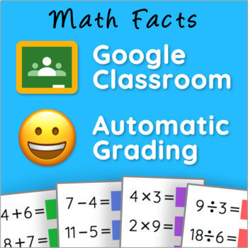 Preview of Practicing Math Facts — Google Classroom