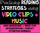 Fun Reading Strategies Activities Using Video Clips & Music