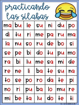 Practicing the Alphabet and Syllables in Spanish by Learning Bilingually