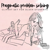 Pragmatic Problem Solving Teenager Clipart Set (Junior Hig