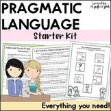 Pragmatics Activities Starter Kit | Social Communication