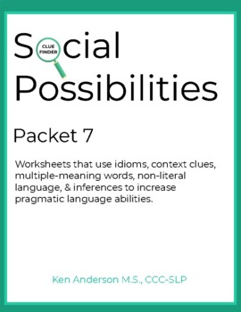Preview of Pragmatics, Social Possibilities packet 7
