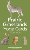 Prairie Grasslands Yoga Cards for Kids