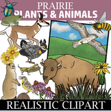 Prairie Clipart - Plants and Animals of the Prairie