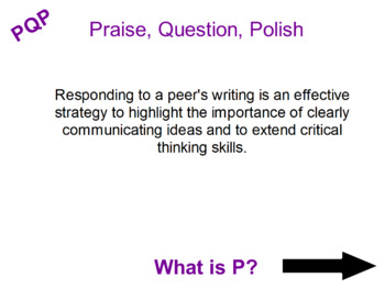 Preview of Praise Question Polish Flipchart for Writing