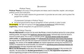 Preview of Praxis 5081 GOVERNMENT Study Guide-Secondary Social Studies