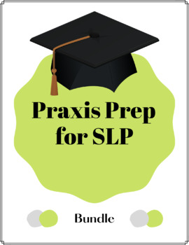 Preview of Praxis Prep for SLP Bundle!