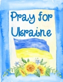 Pray for Ukraine "Prayer Wall" Display (Christian education)