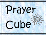 Prayer Cube Activity for Advent, Lent, Christmas, Easter, 