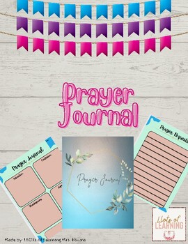Preview of Prayer Journal