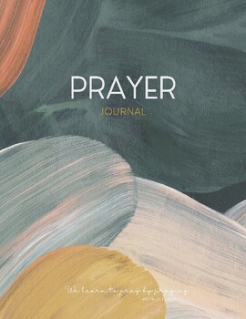Preview of Prayer Journal, Planner & Tracker, Religious, Spiritual Notes, Divine Reflection