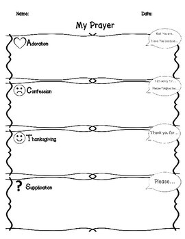 Prayer Printables: Includes ACTS Prayer Guide, Writing Templates ...