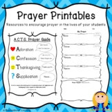 Prayer Printables: Includes ACTS Prayer Guide, Writing Tem