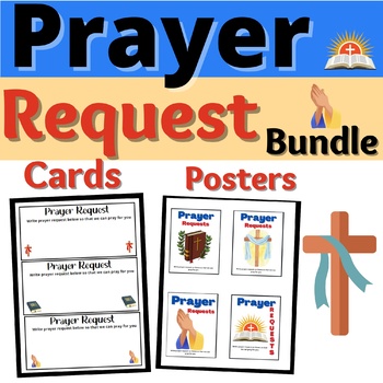 Prayer Request Cards Teaching Resources | TPT