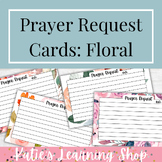 Prayer Request Cards: Floral