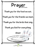 Prayer for meals and snack