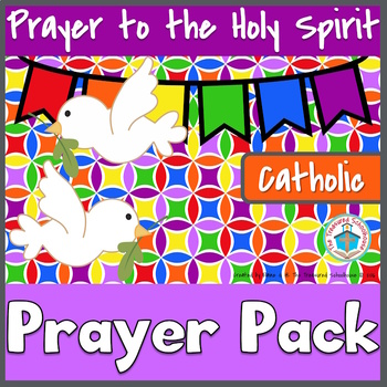 Preview of Prayer to the Holy Spirit Prayer Pack
