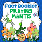 Praying Mantis Fact Booklet | Nonfiction | Comprehension | Craft