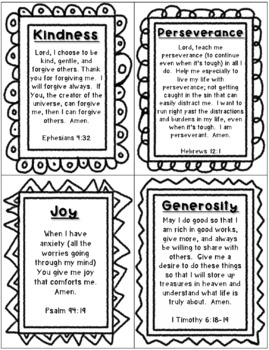 Praying Scripture Cards-For Children by Homeschooling Fit Mom | TPT