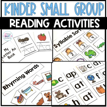 Guided Reading Lessons - Pre-A Activities by My Fabulous Class | TpT