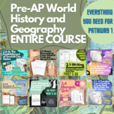 Pre-AP World History and Geography ENTIRE COURSE (Pathway 1)