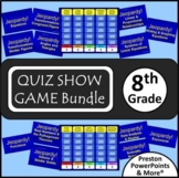 (8th) Quiz Show Game {Bundle} in a PowerPoint Presentation