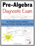Pre Algebra Diagnostic Test