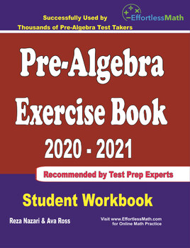 Preview of Pre-Algebra Exercise Book 2020-2021: Student Workbook