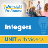 Integers | Pre Algebra Unit with Videos