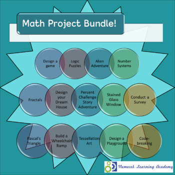 Preview of Pre-Algebra Project BUNDLE!