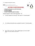 Pre Algebra - Solving Word Problems with Let Statement(s)
