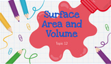 Pre- Algebra, Topic 12: Surface Area and Volume Complete L